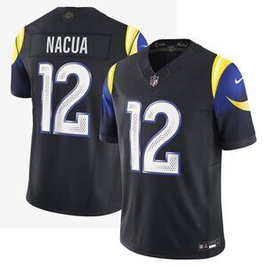 Mens Youths Available Choose Puka Nacua Vapor Black  Stitched Jersey
